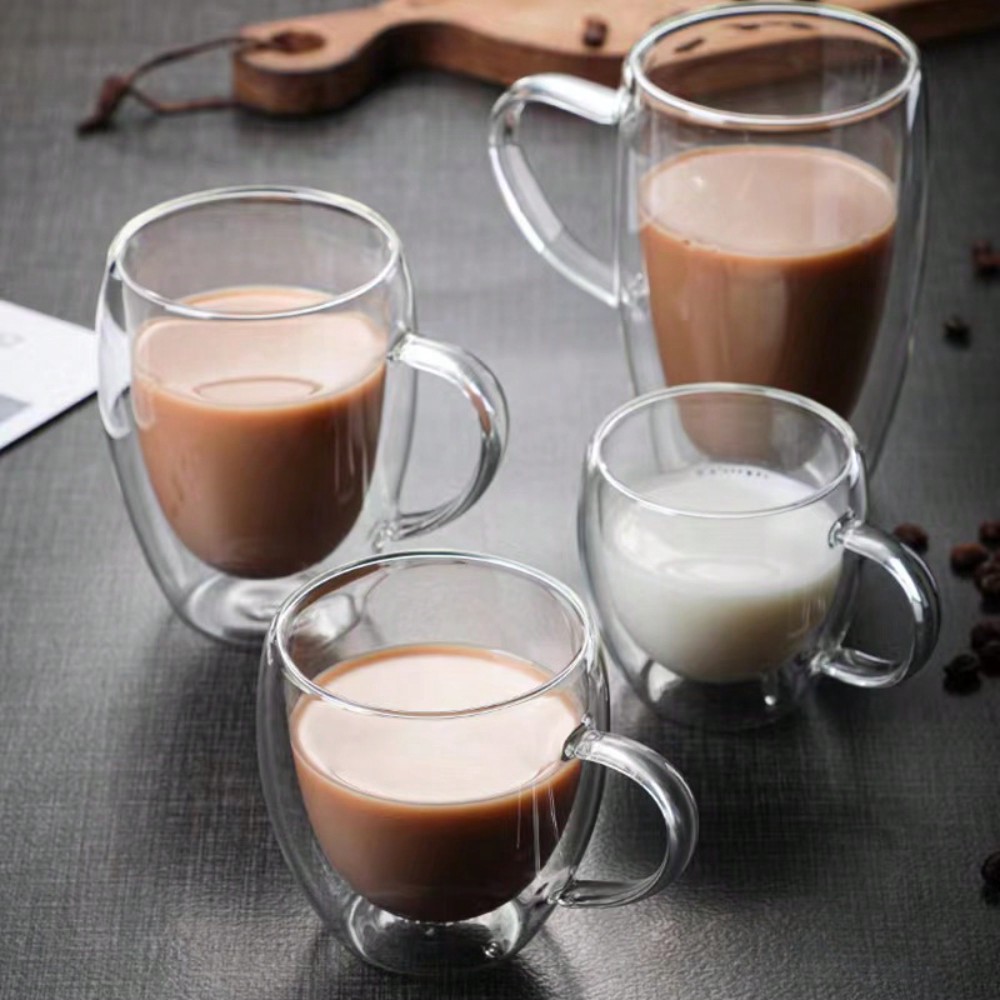 1 قطعة أكواب زجاجية مزدوجة الج - مراجعة Espresso Shot Glass وسعره